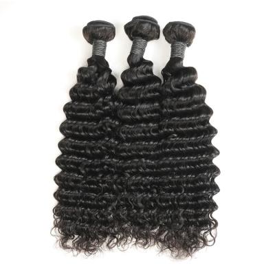 China Virgin Remy Hair Extension Large Store Factory Direct Sell Deep Wave 100% Cambodian Virgin Hair Piece for sale