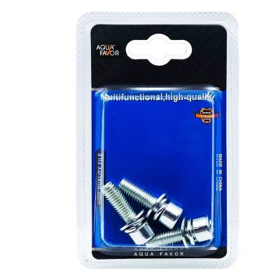 China Pan Galvanized Inner Hexagonal Three combination screws, packing can be customized, shopping malls and supermarkets monopoly for sale