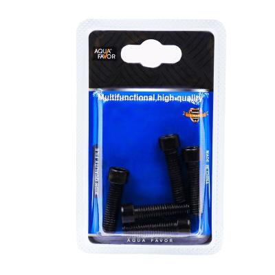 China Black oxidized hexagon socket head screws, packing can be customized, exclusive sale in shopping malls and supermarkets for sale