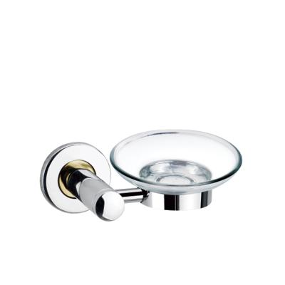 China Hot-selling Cheap Hotel Stainless Steel Ceramic Glass Gold Soap Dish Holder for sale