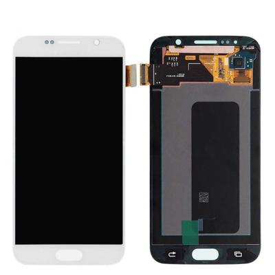 China original cheap price lcd screen assembly repair parts for samsung s6,lcd display touch screen for samsung s6 FOR s6 for sale