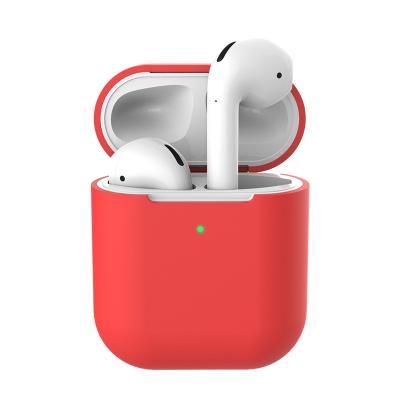 China 360 Anti-drop Full Protection Washable Anti-fall Silicone Earphone Case For Apple Air Pod 1 Generation 2 Generation for sale