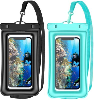 China Universal Waterproof Waterproof Phone Pouch Protector Bag Compatible For Iphone Samsung Huawei OPPO Vivo Xiaomi Redmi for sale