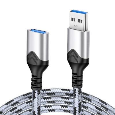 China LED indicator factory direct sales USB data cable A pair B copper core 3.0 high-speed extension line full connection line for sale