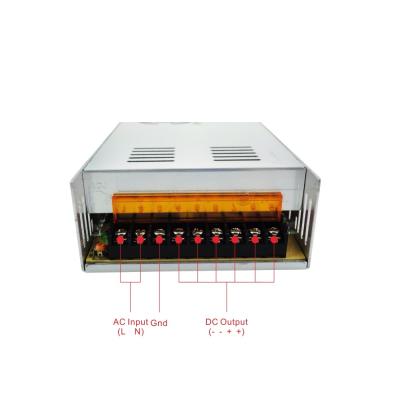 China High Quality Industrial Open Frame 12v 36v Light Box Transformer DC LED IP20 400W SMPS Driver for sale