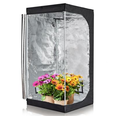 China 60x60x140 1680D Full Kits Greenhouse Hydroponics Plant Easily Assembled Indoor Grow Tent for sale