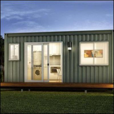 China Modern 40ft Flat Pack Prefab Container House With Floor Plan for sale