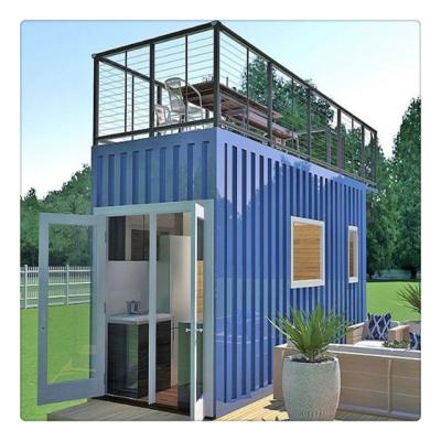 China Eco-friendly sandwich panel prefab yurt house prefab factory house sip container customized house for sale