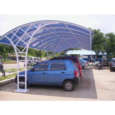 China Car Parking Pillar Parking Pillar 10X20 Ft Carport Canopy Tent Single Steel 6Leg Heavy Duty for sale