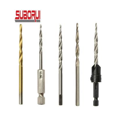 China Metal Drilling Size Speed ​​Steel Taper Spline Point Worker Length Drill Bit for Wood and Metal Drilling for sale