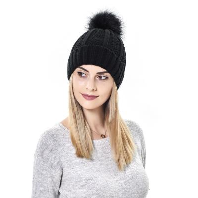 China 2022 Classic COMMON Style Warm Female Knitted Hat For Women In Wither for sale