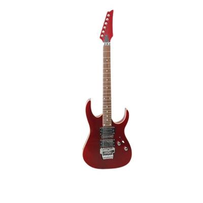 China Chinese style design solid wood electric guitar with strap parts for sale