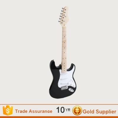 China Basswood wholesale left china caravan handelectric cheap music guitar for sale