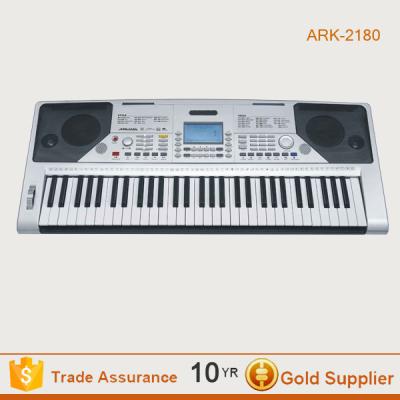 China Hot Selling ARK2180 Musical Instrument Electric Keyboard for sale