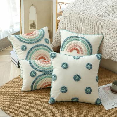 China Nordic Single Tufted Cushion Air Permeable Bay Window Sofa Pillow for sale