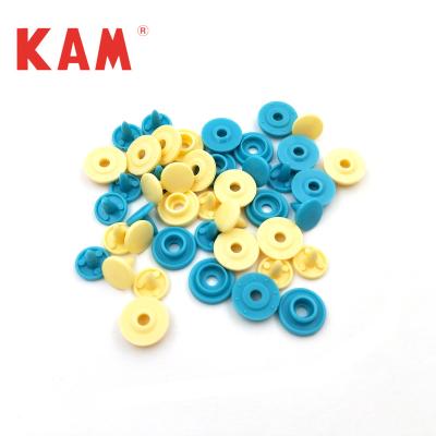 China Beautiful 7mm kam viable snaps buttons plastic shiny snaps button for clothing for sale