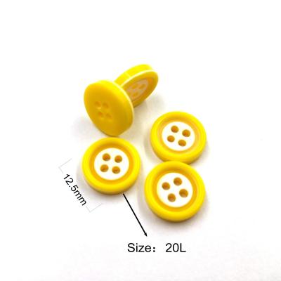 China Newest Viable 12.5mm Shirt Button Covered Resin Button For Shirt for sale