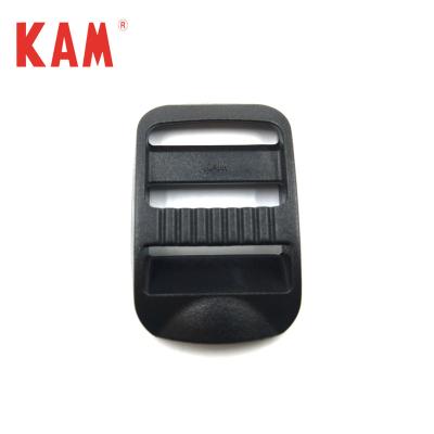 China Eco-Friendly Tri Glide Slider KAM Pom Plastic Adjustable Buckle for sale