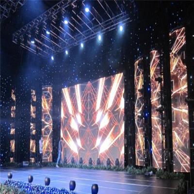 China P1.25 P1.538 P1.5625 640*480Mm Indoor Indoor Aluminum Cabinet Large Screen Video Curtain Screen Rental Led Stage for sale