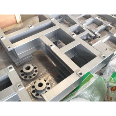 China Fine aluminum frame fabrication work and CNC machining work for sale