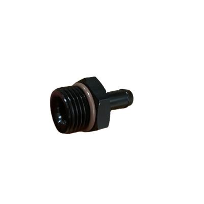 China Aluminum Fuel Assembly Nozzle Adapter With O Ring Black Anodic Oxidation for sale