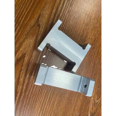 China Aluminum Slide Block Bracket Backing Plate CNC Milling And Nature Anodizing for sale