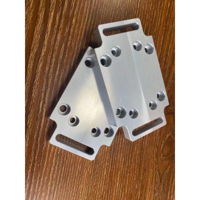 China Carriage Shaft Base Plate Cnc Aluminum Dismountable Milling Aluminum Spacer for sale