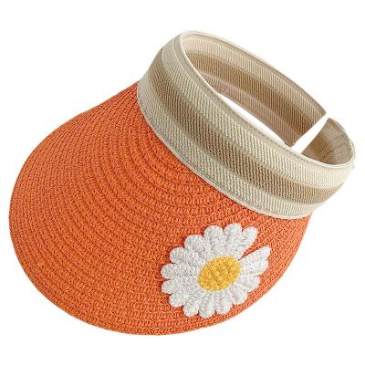 China HOT Selling CuteTravelling Outdoor Cove Kids Breathable Dobby Sunshade Other Sun Fitted Baby Straw Hats for sale