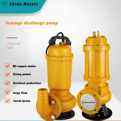 China High power and high head all copper submersible sewage pump for sale