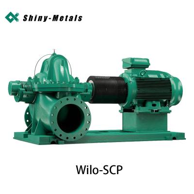 China Double Suction Centrifugal Base Mounted Pumps Wilo SCP Open Type for sale