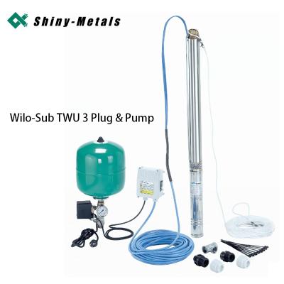 China Automatic Submersible Bore Pump Borehole Booster Pump Wilo-Sub TWU 3 for sale