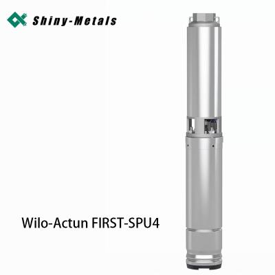 China 200m Immersion Depth Single Phase Borehole Pump NPT Connections Wilo-Actun FIRST-SPU4 for sale