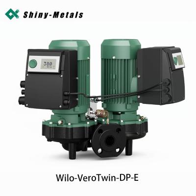 China Electronically Wilo Recirculating Pump 3 Hp Centrifugal Pump Twin Head Automatic Power Adjustment for sale