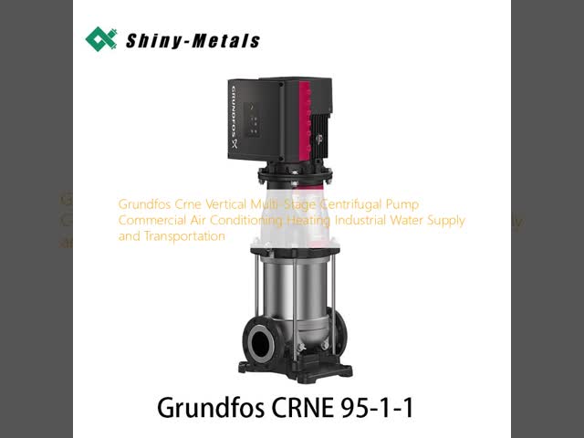 Grundfos Crne Vertical Multi-Stage Centrifugal Pump Commercial Air Conditioning Heating Industrial Water Supply and Transportation