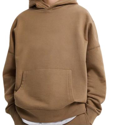 China Wholesale Oversized Custom Logo Streetwear Heavy Blank Mens Hoodies 100% Cotton Anti-wrinkle No String Mens Hoodie for sale