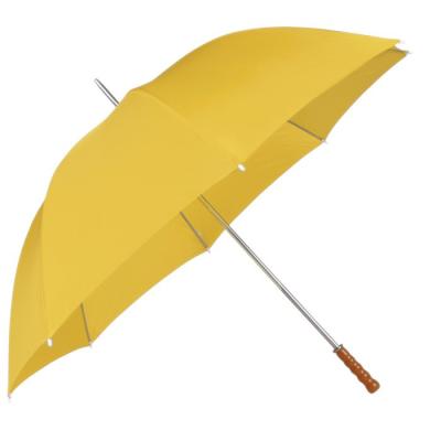 China Promotion CLASSIC Cheap Golf Umbrella Large Size Wood Handle Large Straight Umbrellas for sale