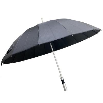 China 16k Modern Aluminum Top Designer Umbrellas Luxury Umbrella No Crease for sale