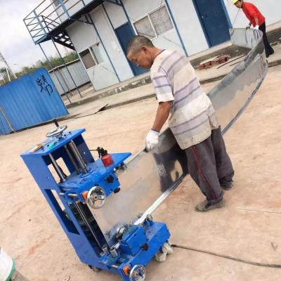 China Hotels Seam Portable Standing Roof Curving Machine Bending Machine for sale