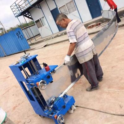 China Building Material Stores Steel Arch Building Roof Panel Curving Machine Snap Lock Curving Machine for sale