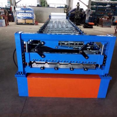 China Hotels Trapezoidal Roofing Machine IBR Roof Panel Machine Roof Tile Making Machine for sale