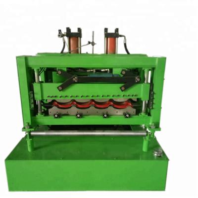 China Building Material Shops Hot Sale Metal Tile Making Machine for sale