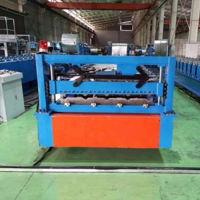 China Hotels PLC Control IBR Roof Panel Machine South Africa Roof Tile Roll Forming Machine for sale