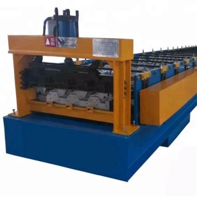 China Building Material Stores Metal Decking Roll Forming Machine Steel Tile Making Machine for sale