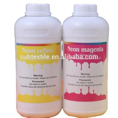 China low color vivid water dye sublimation printing ink msds for textile inkjet printing printers sublimation transfer for sale