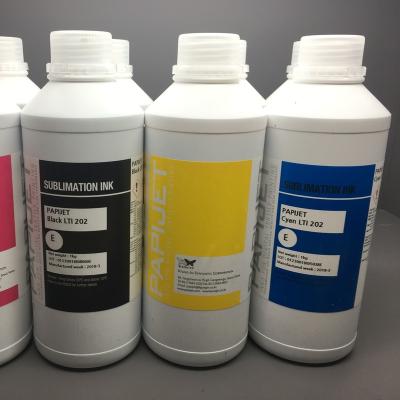 China Wholesale original fast dry LTI high transfer rate 102 202 402 series KISCO PAPIJET dye sublimation inkjet ink price of digital sublimation printing for sale