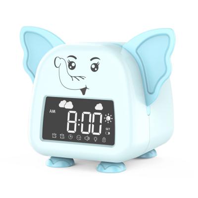 China Calendars China Manufacturer Soft Light Elephant Synchronize Colorful Music Bedroom Sleep Night Light And Trainer Children for sale