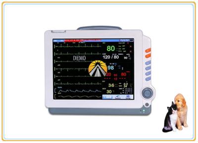 China 6 Parameters Veterinary Vital Signs Monitor , Portable Veterinary Spo2 Monitor for sale