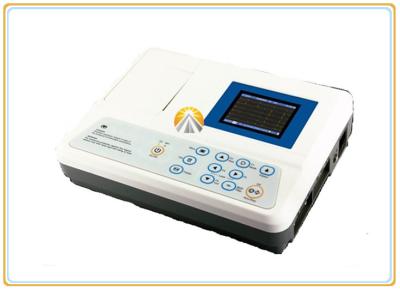 중국 Ecg 튼튼한 무선 기계, 3개의 채널 Electrocardiograph 기계 판매용