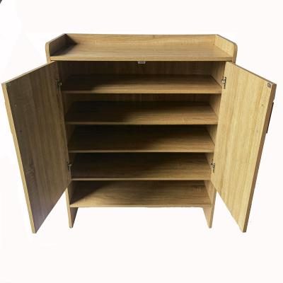 China Contemporary Boutique Furniture Wooden Shoe Cabinet Modern Multilayer Shoe Cabinet for sale