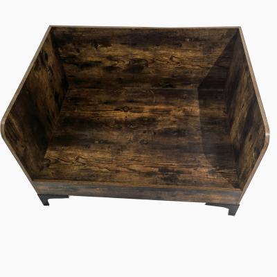 China Good Quality Customized Viable Modern Various Shape Particle Board Furniture Wooden Pet Sofa Bed for sale